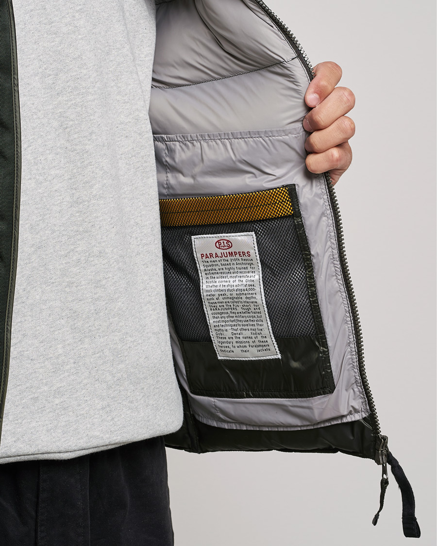 Herre | Jakker | Parajumpers | Jeordie Sheen High Gloss Vest Sycamore