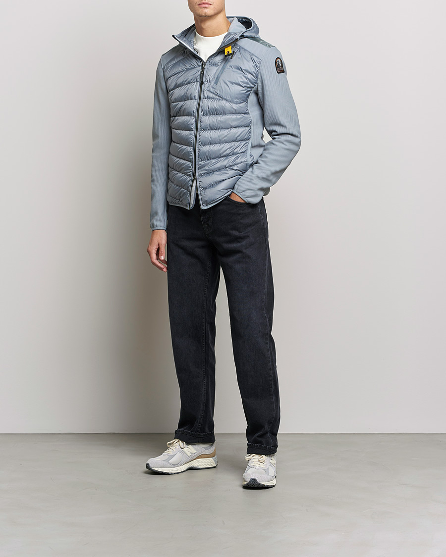 Herre | Jakker | Parajumpers | Nolan Hybrid Hooded Jacket Agave