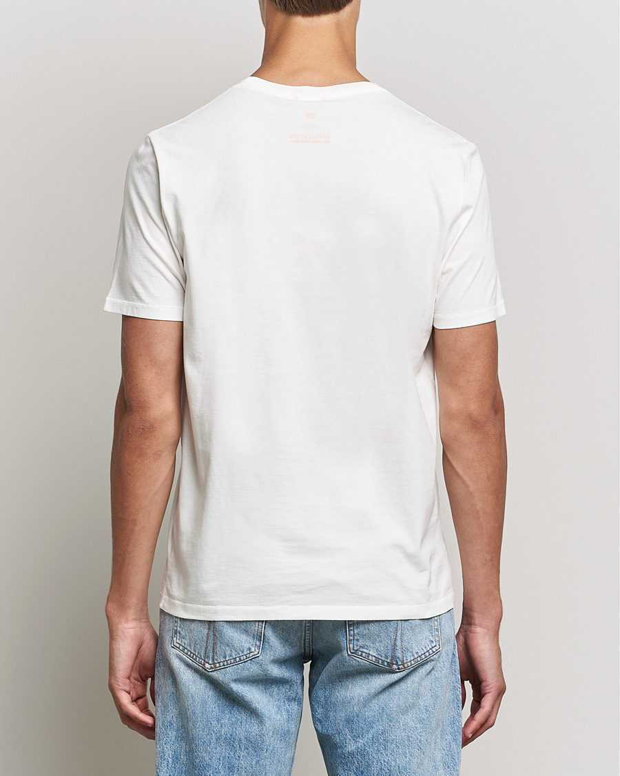 Herre | T-Shirts | Parajumpers | Basic Cotton Tee Off White