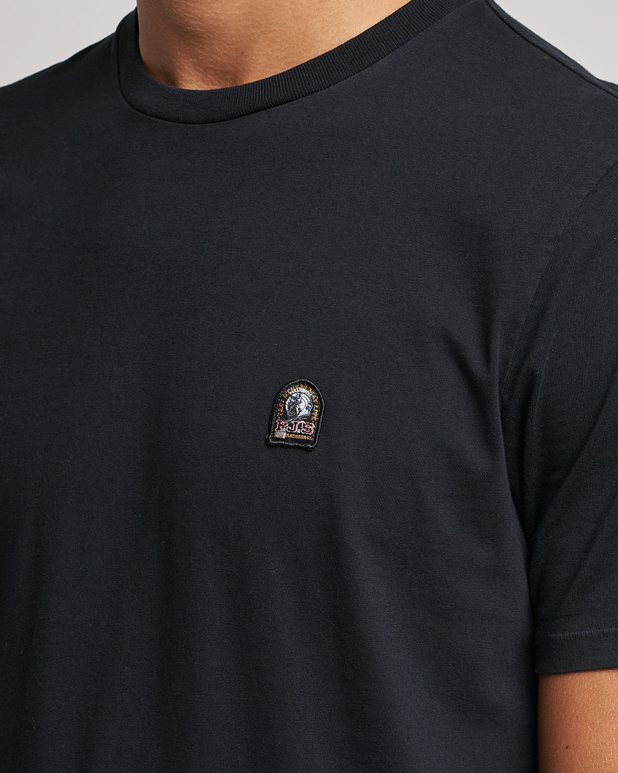Herre | T-Shirts | Parajumpers | Basic Cotton Tee Black