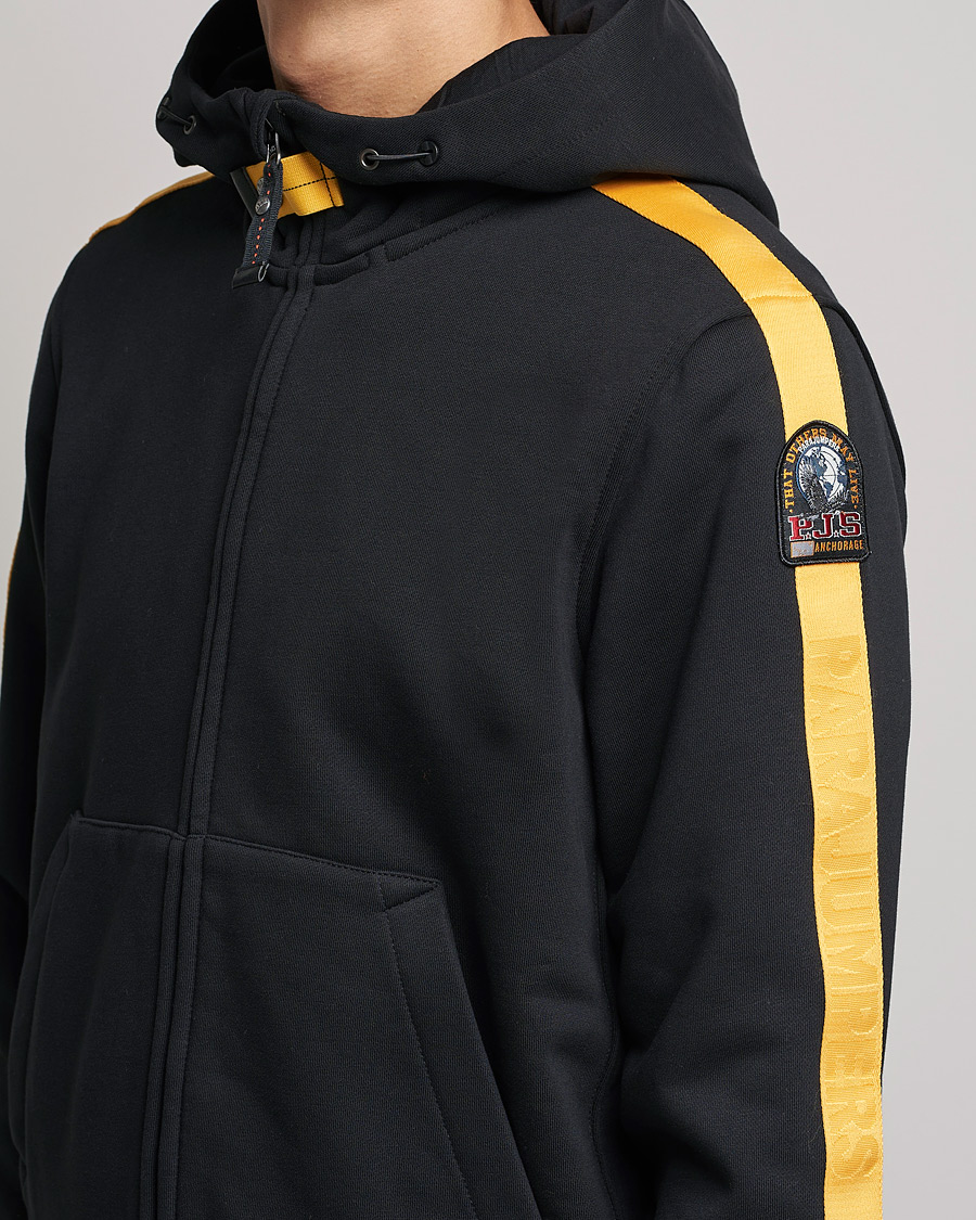 Herre | Trøjer | Parajumpers | Aldrin Full-Zip Hoodie Black