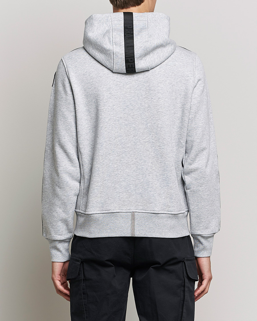 Herre | Trøjer | Parajumpers | Aldrin Full-Zip Hoodie Steel Melange
