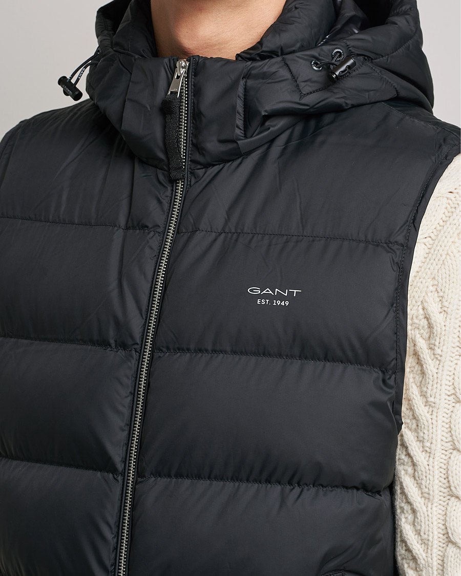 Herre | Jakker | GANT | The Active Cloud Vest Black