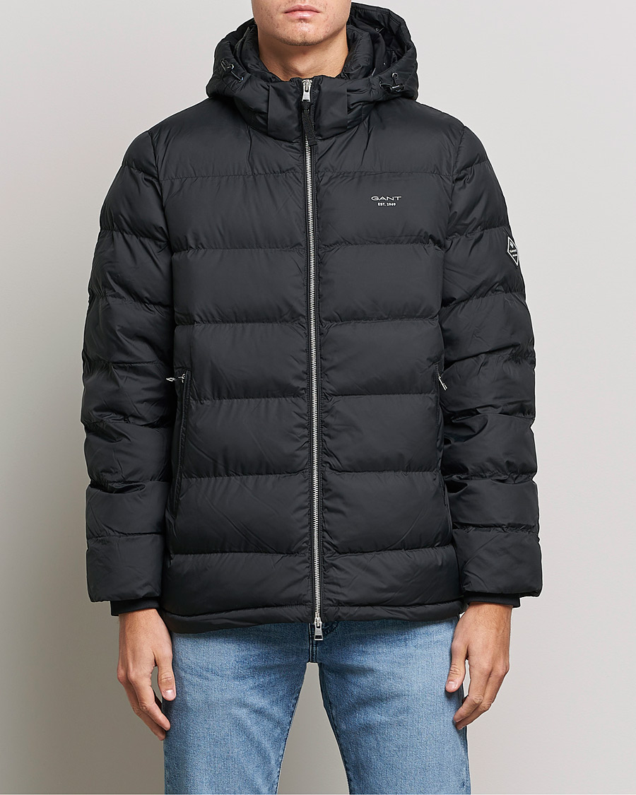 Herre | Jakker | GANT | The Active Cloud Jacket Black