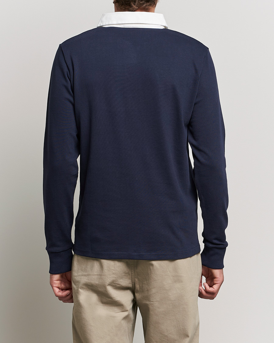 Herre | Trøjer | GANT | Original Solid Heavy Rugger Evening Blue