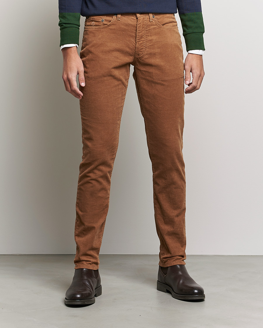 Herre | Bukser | GANT | Hayes Cord Jeans Roasted Walnut