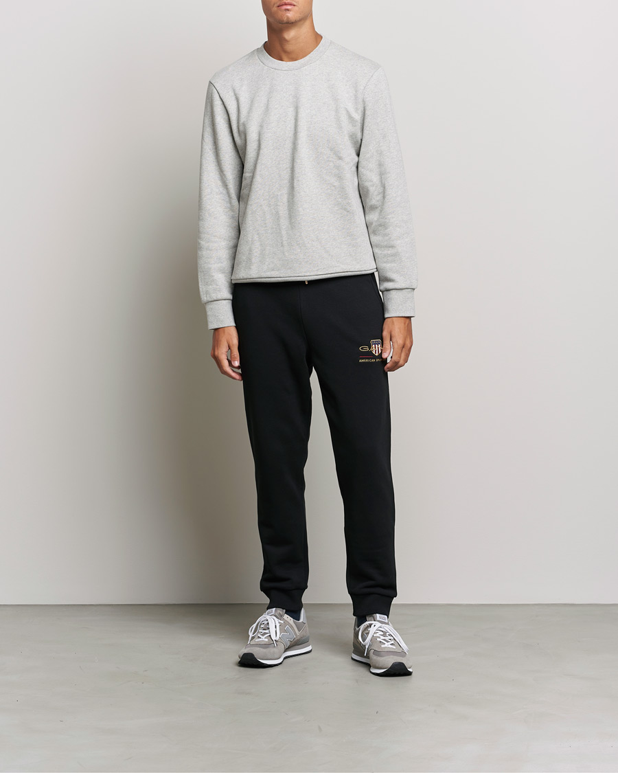 Herre | Bukser | GANT | Archive Shield Sweatpants Black