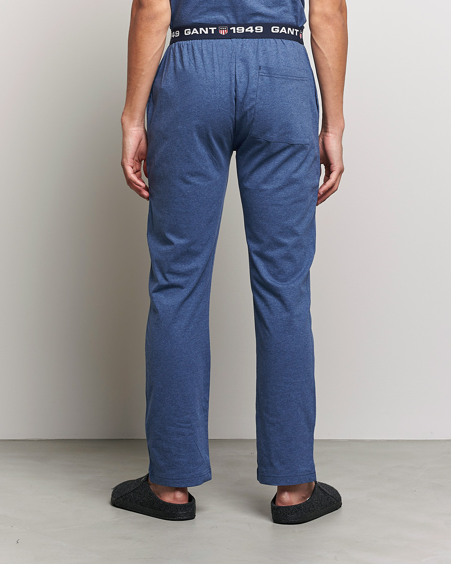 Herre | Pyjamas & Morgenkåber | GANT | Retro Shield Pyjama Pants Marine Melange