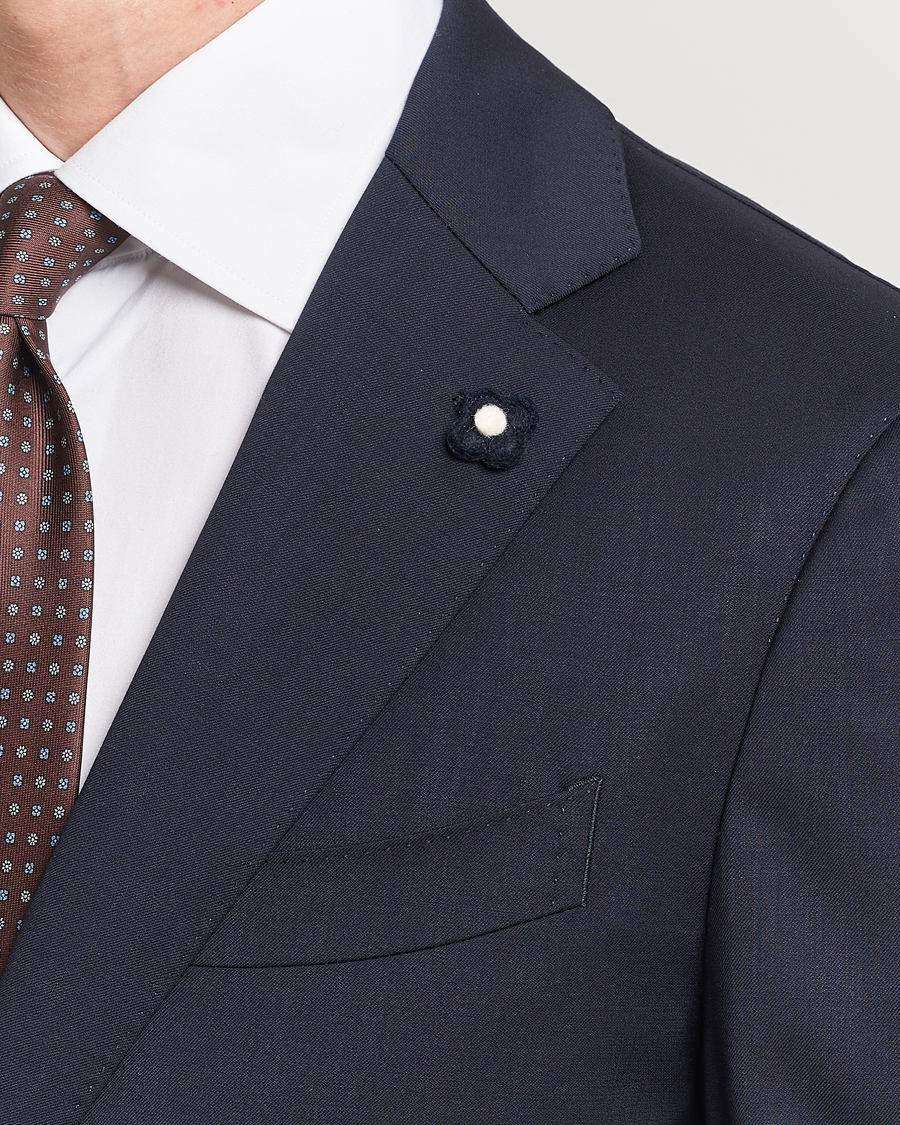 Herre | Blazere & jakker | Lardini | Two Button Wool Blazer Navy