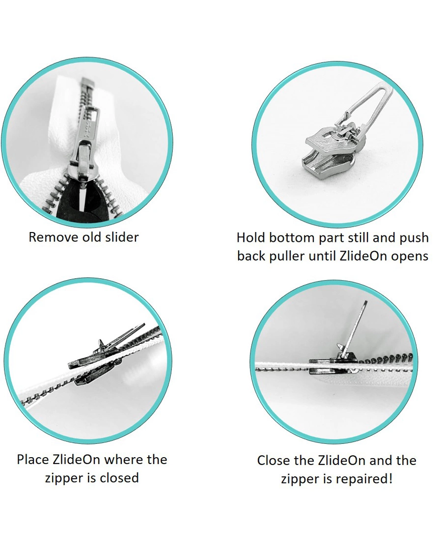 Herre |  | ZlideOn | Normal Metal Zipper Silver L