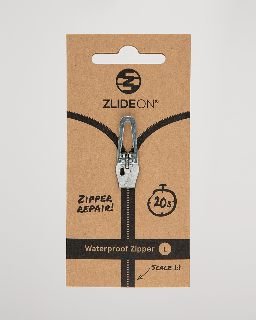 Herre | Tøjpleje | ZlideOn | Waterproof Zipper Silver L