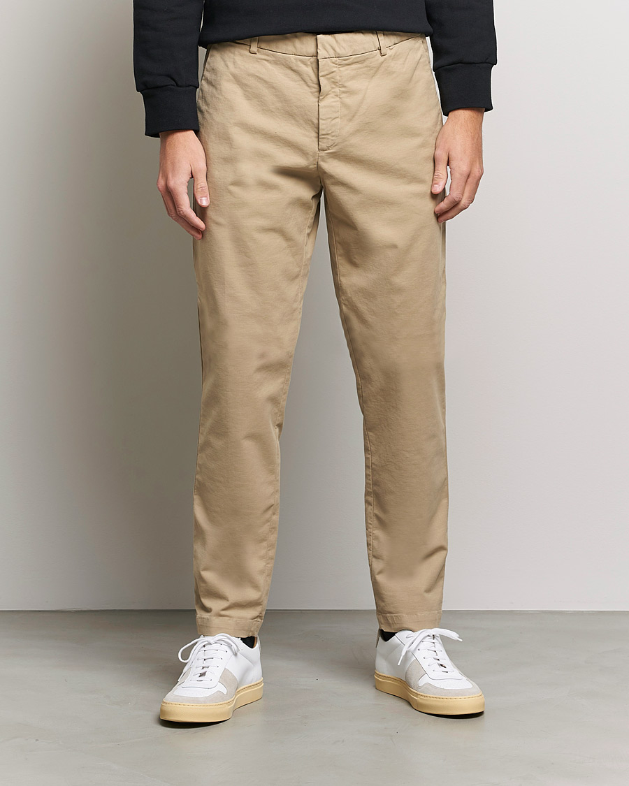 Herre | Bukser | Replay | Sartoriale Comfort Stretch Chinos Light Khaki