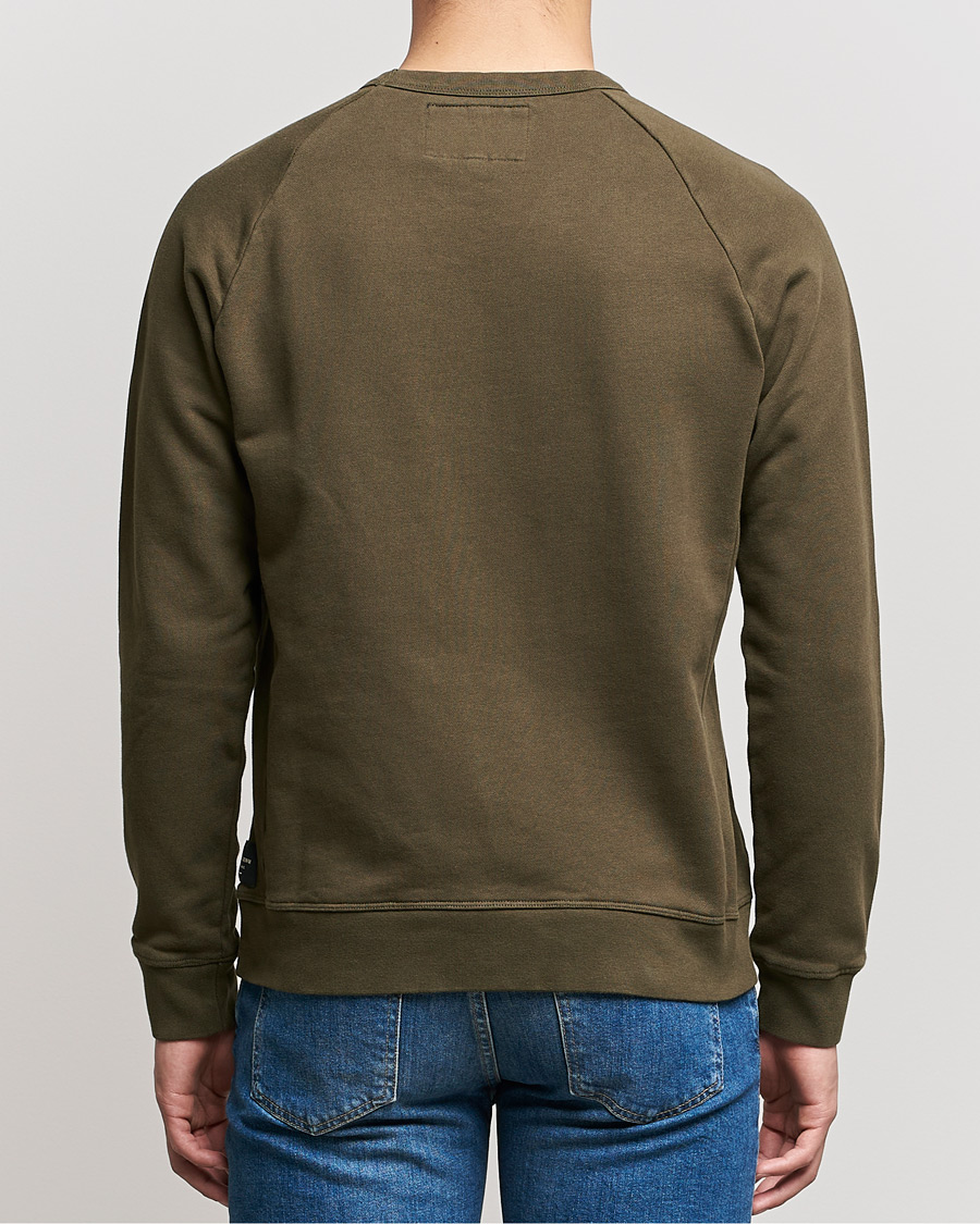 Herre | Trøjer | Replay | Sartoriale Jersey Crew Neck Sweatshirt Military