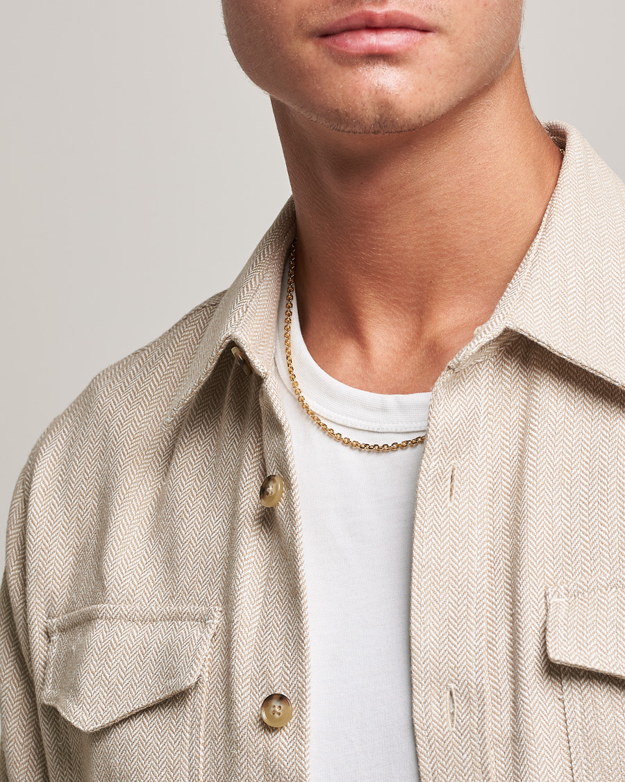 Herre | Afdelinger | Tom Wood | Anker Chain Necklace Gold