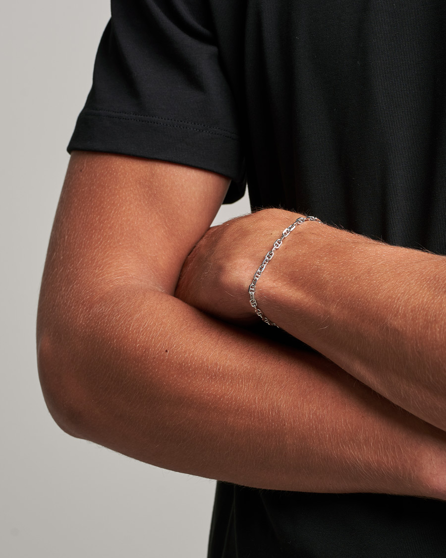 Herre | Tilbehør | Tom Wood | Cable Bracelet Silver