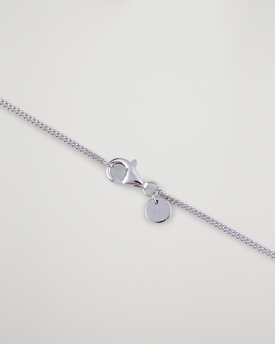 Herre | Afdelinger | Tom Wood | Curb Chain Slim Necklace Silver