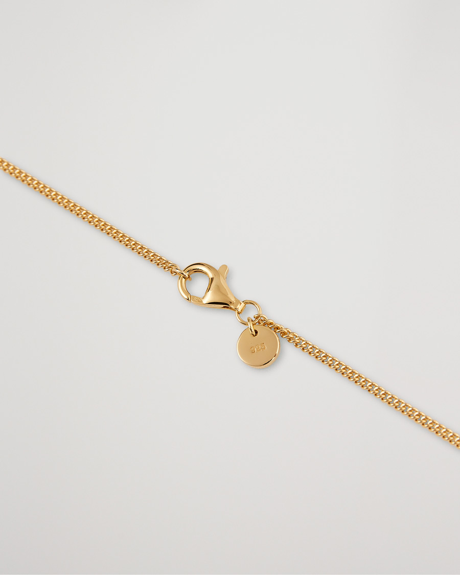 Herre | Assesoarer | Tom Wood | Curb Chain Slim Necklace Gold