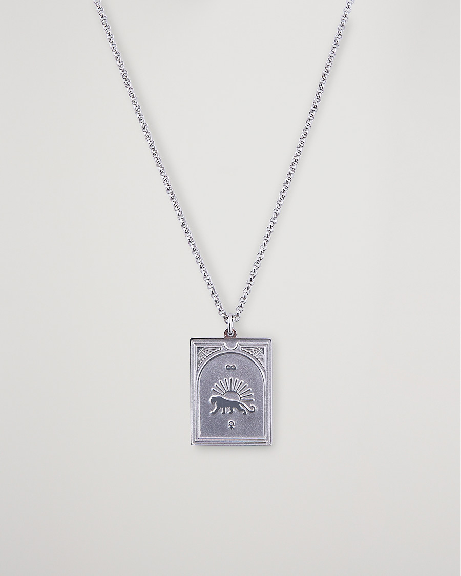 Herre | Smykker | Tom Wood | Tarot Strength Pendant Necklace Silver