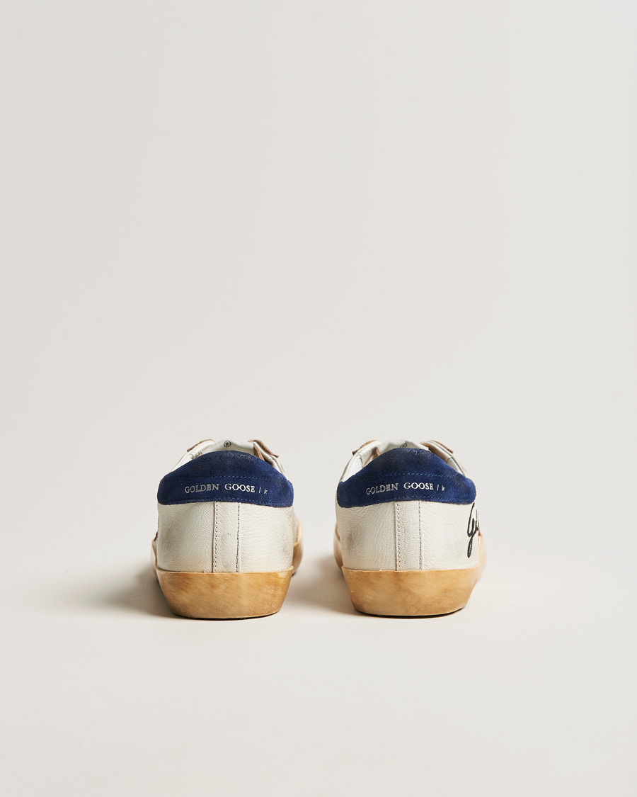 Herre | Golden Goose Deluxe Brand Super-Star Sneakers White/Red | Golden Goose | Deluxe Brand Super-Star Sneakers White/Red