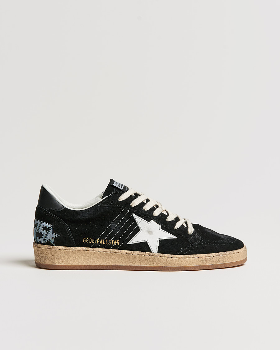 Herre | Golden Goose Deluxe Brand Ball Star Sneakers Black/White | Golden Goose | Deluxe Brand Ball Star Sneakers Black/White