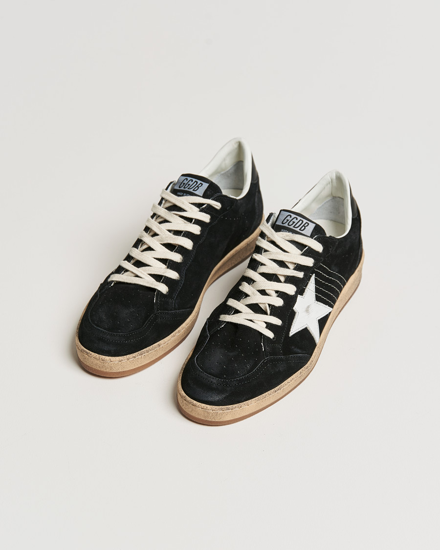 Herre | Golden Goose Deluxe Brand Ball Star Sneakers Black/White | Golden Goose | Deluxe Brand Ball Star Sneakers Black/White
