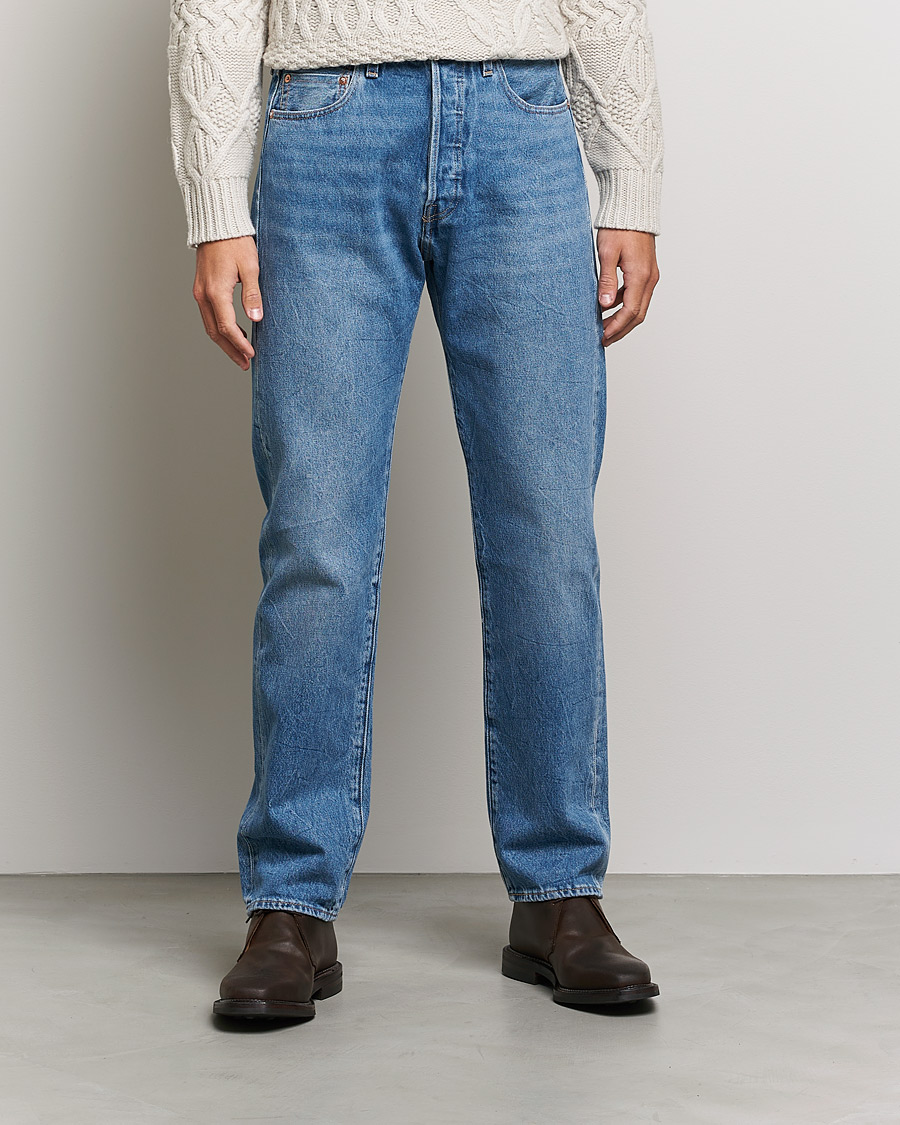 Herre | Jeans | Levi's Made & Crafted | 501 Original Fit Stretch Jeans Mendicio Indigo