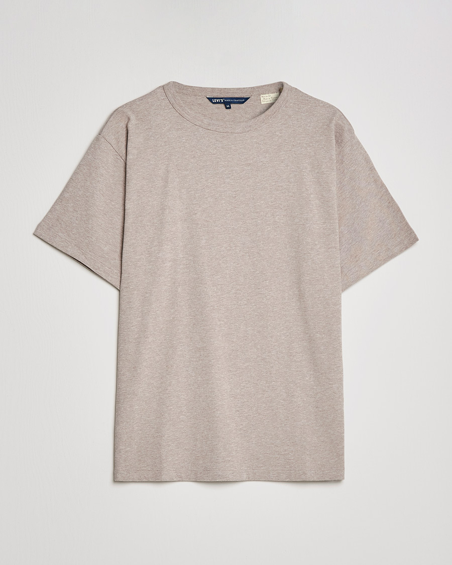 Herre | T-Shirt | Levi's Made & Crafted | New Classic Tee Mist Heather