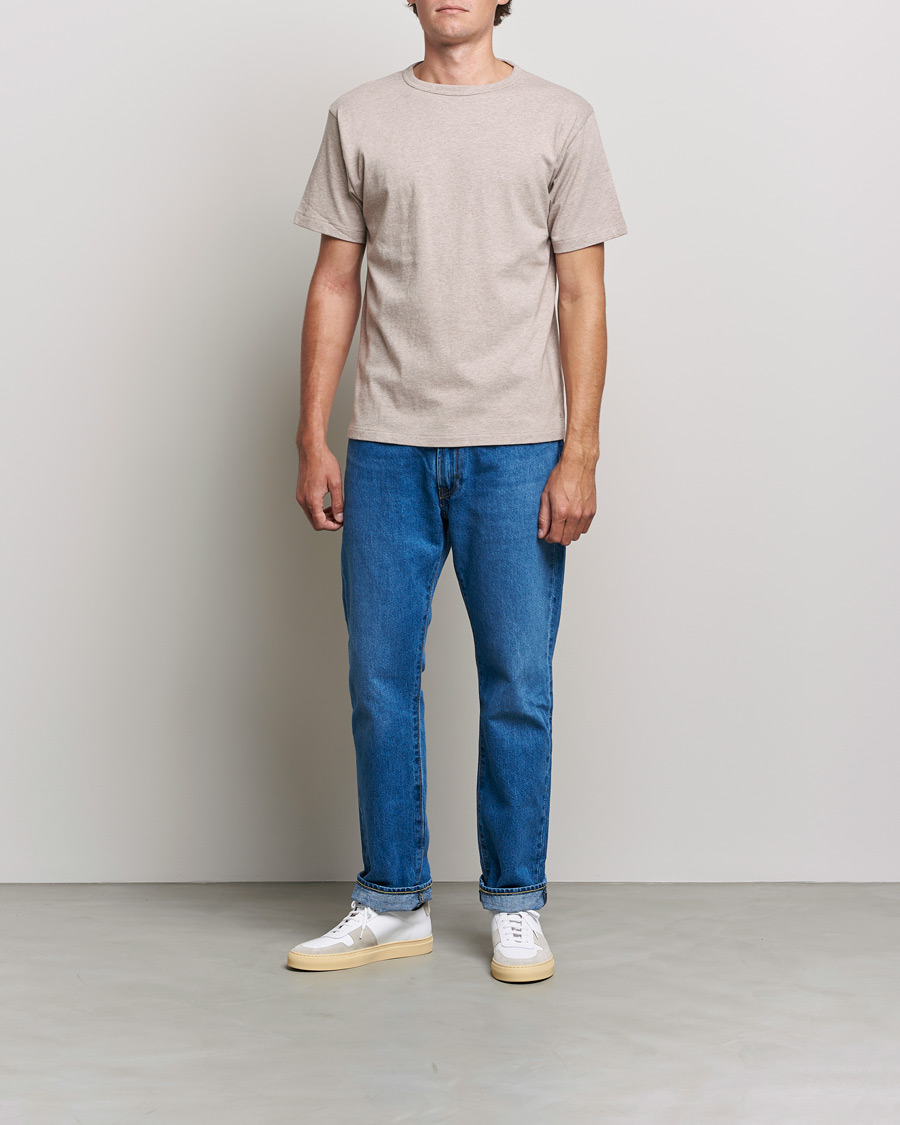 Herre | T-Shirts | Levi's Made & Crafted | New Classic Tee Mist Heather