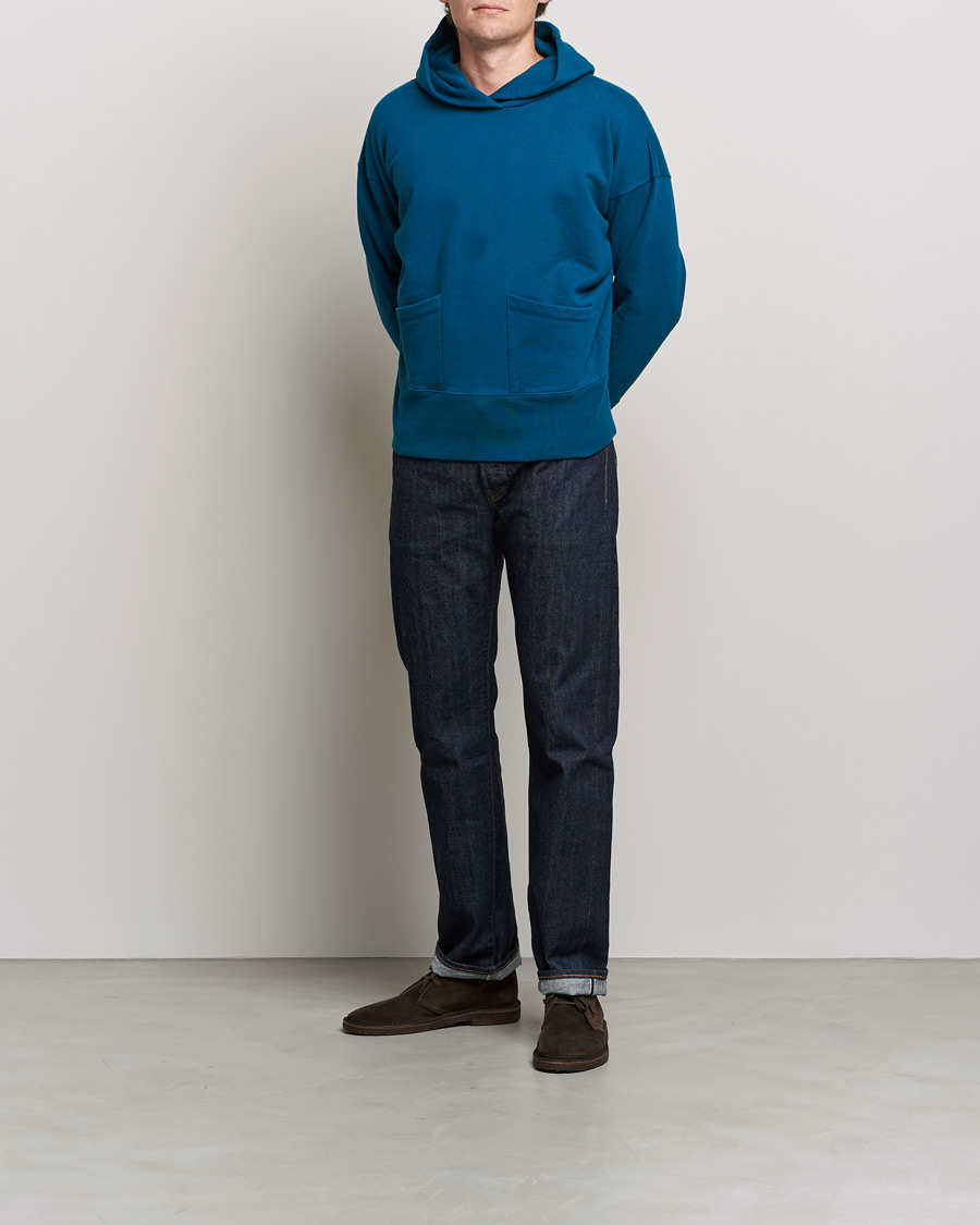 Herre | Trøjer | Levi's Vintage Clothing | 1950´s Hoodie Legion Blue