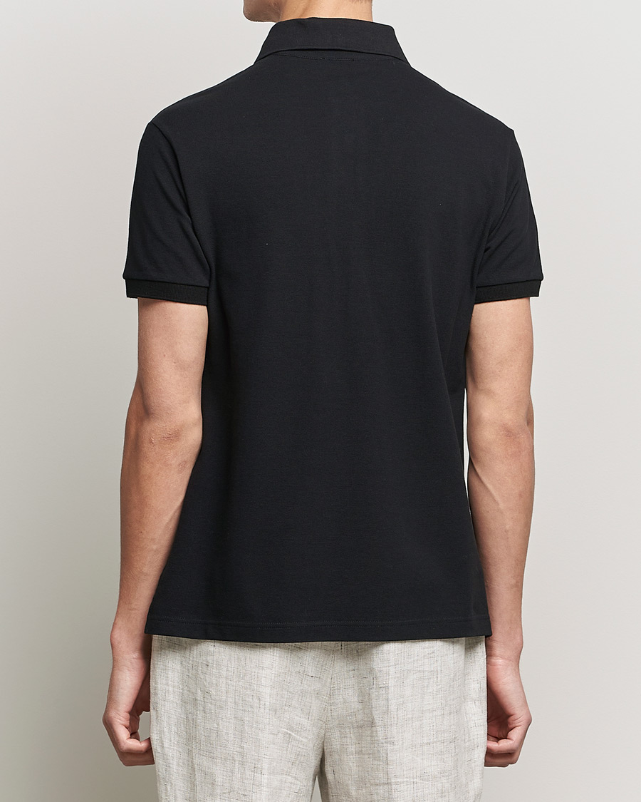 Herre | Polotrøjer | Etro | Short Sleeve Contrast Paisley Polo Black