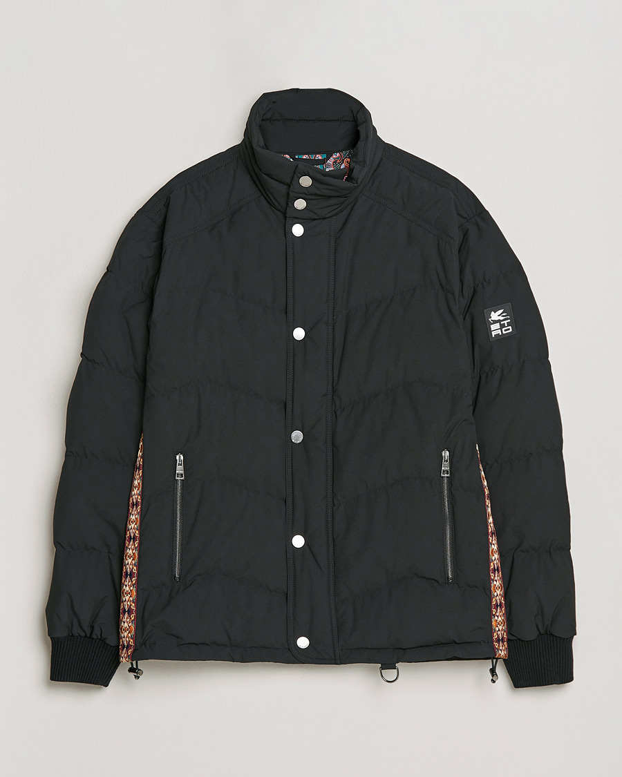 Herre | Jakker | Etro | Printed Down Jacket Black