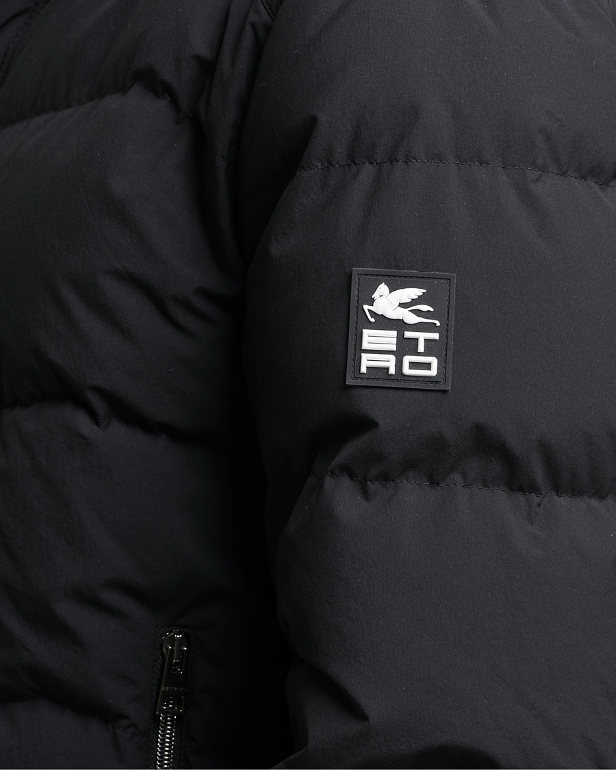 Herre | Jakker | Etro | Printed Down Jacket Black