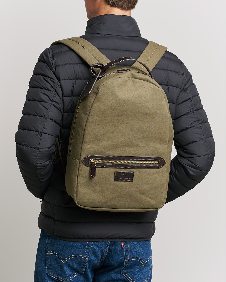 Herre | Rygsække | Polo Ralph Lauren | Canvas Backpack Defender Green