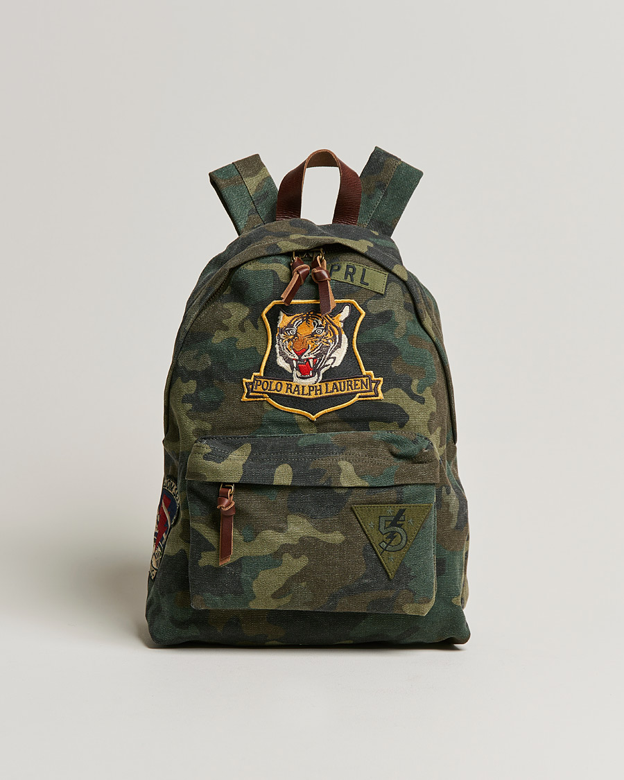 Herre | Polo Ralph Lauren Canvas Backpack Camo | Polo Ralph Lauren | Canvas Backpack Camo