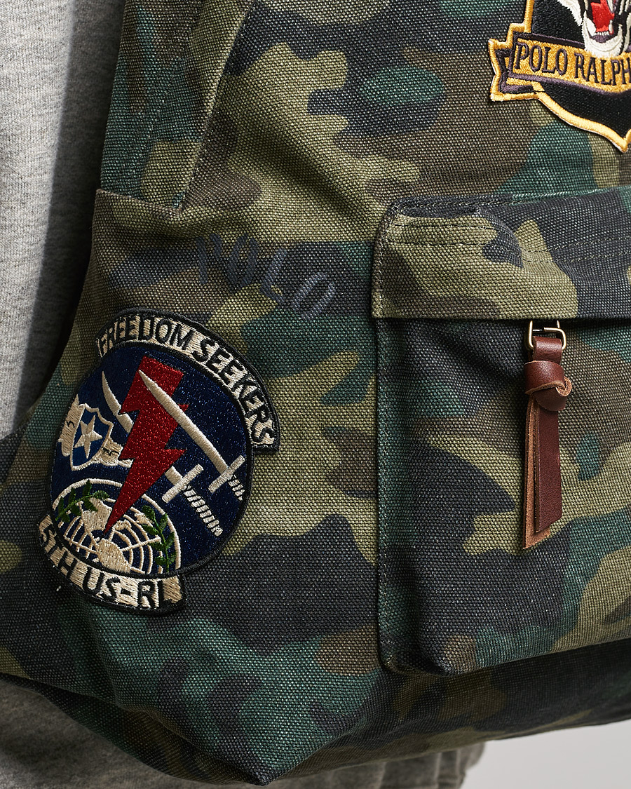 Herre | Polo Ralph Lauren Canvas Backpack Camo | Polo Ralph Lauren | Canvas Backpack Camo