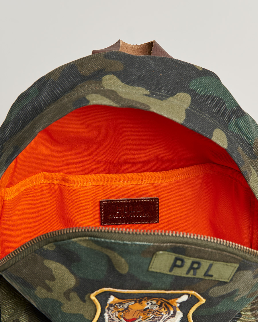 Herre | Polo Ralph Lauren Canvas Backpack Camo | Polo Ralph Lauren | Canvas Backpack Camo