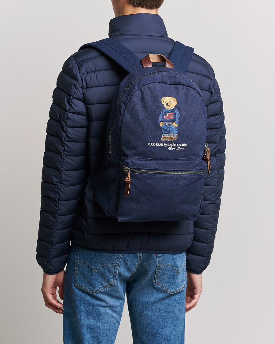 Ralph lauren on sale bear backpack
