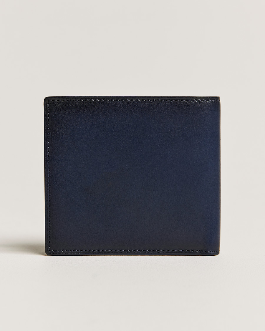 Herre | Polo Ralph Lauren Bear Leather Billfold Wallet Navy | Polo Ralph Lauren | Bear Leather Billfold Wallet Navy
