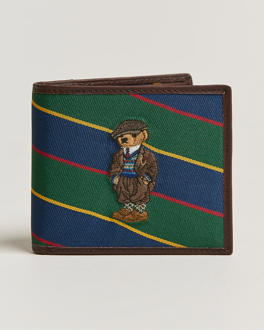 Herre | Polo Ralph Lauren Bear Leather Billfold Wallet Multi | Polo Ralph Lauren | Bear Leather Billfold Wallet Multi