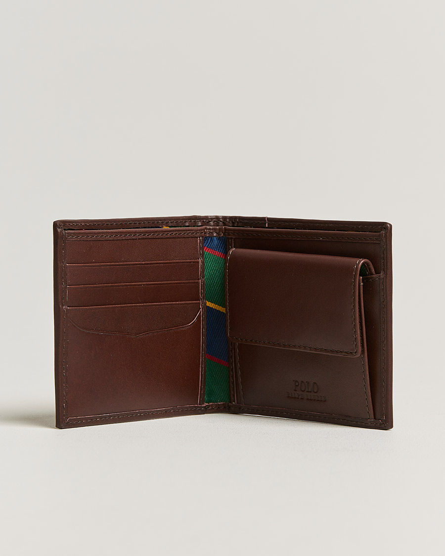 Herre | Polo Ralph Lauren Bear Leather Billfold Wallet Multi | Polo Ralph Lauren | Bear Leather Billfold Wallet Multi