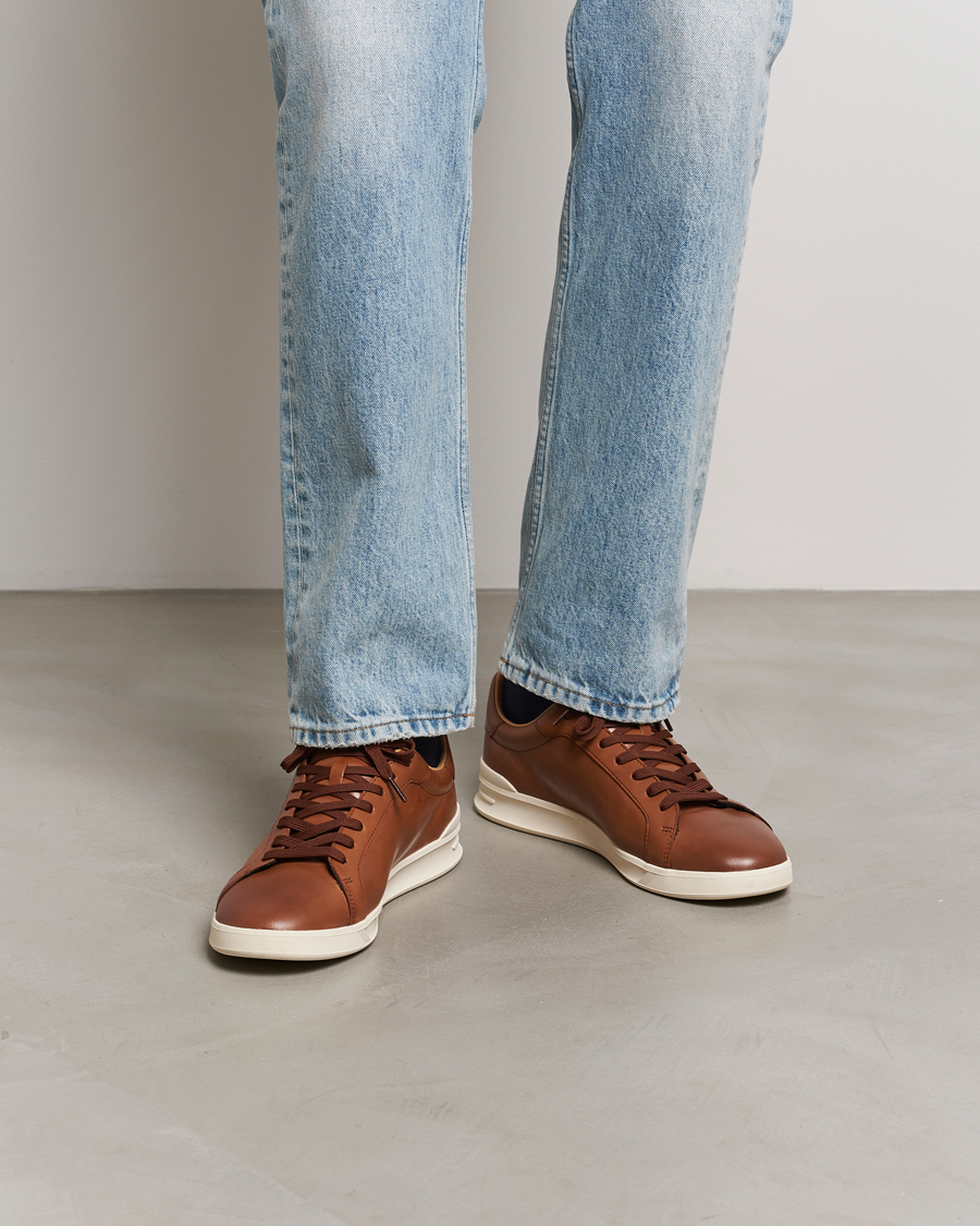 Herre | Polo Ralph Lauren Heritage Court Premium Sneaker Snuff | Polo Ralph Lauren | Heritage Court Premium Sneaker Snuff