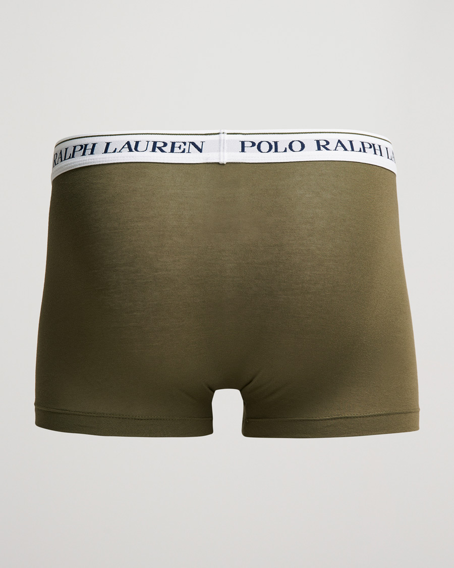 Herre | Undertøj | Polo Ralph Lauren | 3-Pack Trunk Olive/Green/Dark Green