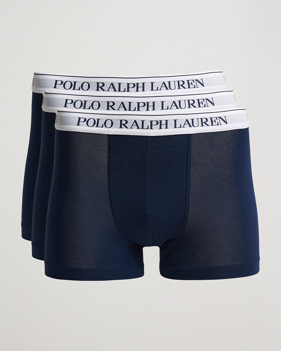 Herre | Undertøj | Polo Ralph Lauren | 3-Pack Trunk Navy