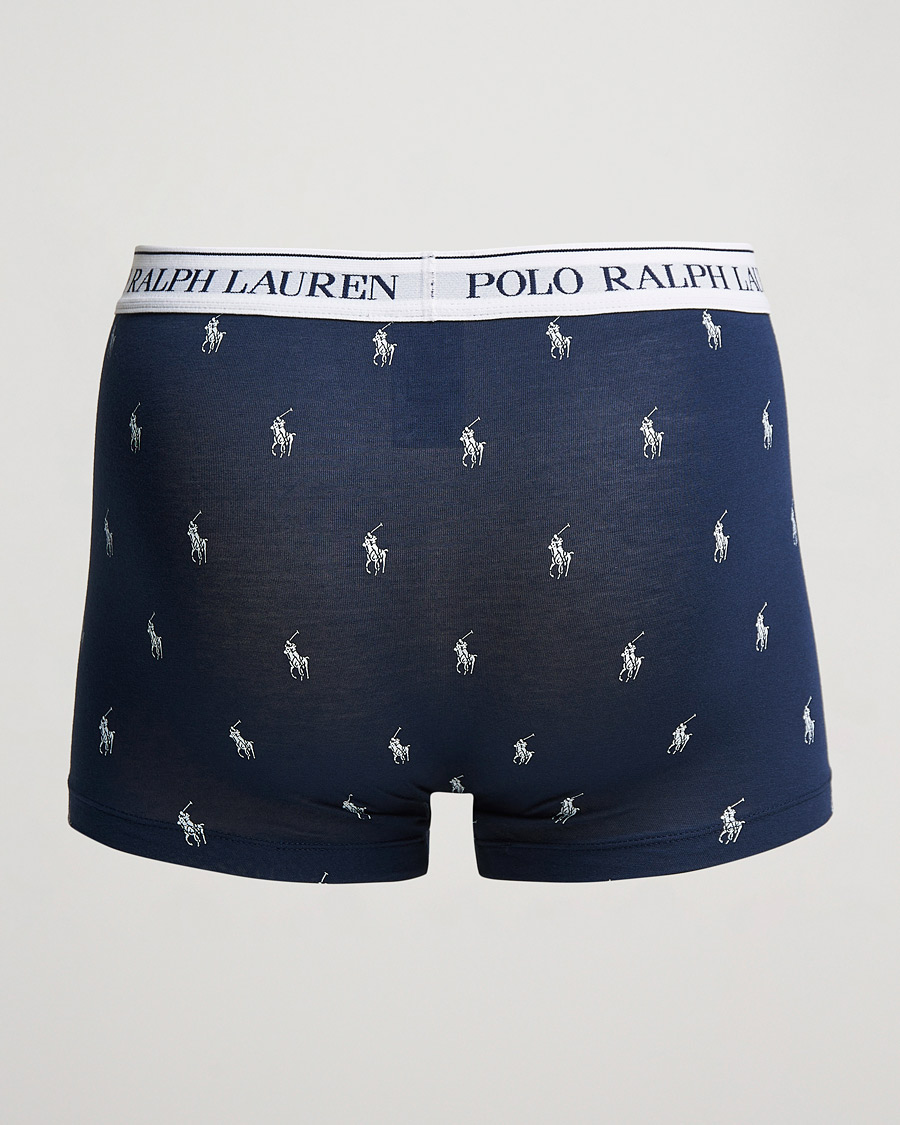 Herre | Undertøj | Polo Ralph Lauren | 3-Pack Trunk Navy/Navy Pony/Navy
