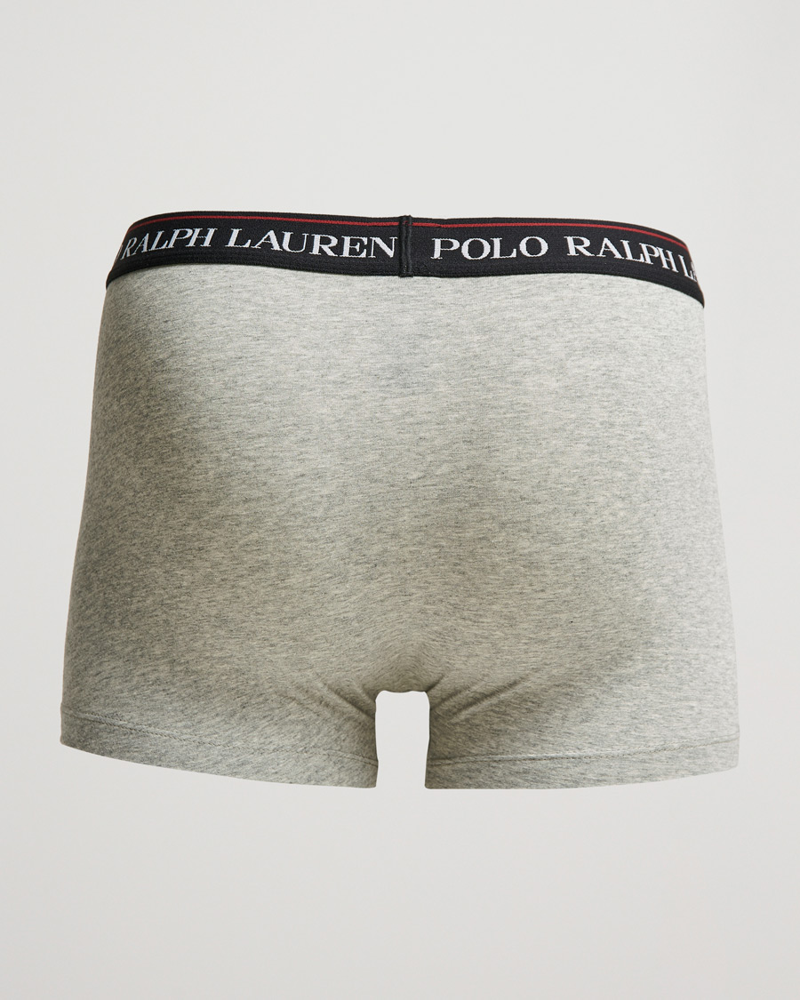 Herre | Undertøj | Polo Ralph Lauren | 3-Pack Trunk Grey/Red Pony/Black