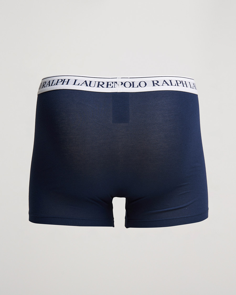 Herre | Boxershorts | Polo Ralph Lauren | 3-Pack Trunk Navy/Light Navy/Elite Blue