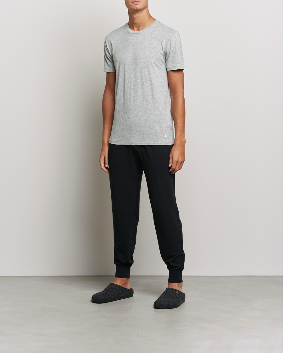 Herre | T-Shirts | Polo Ralph Lauren | 3-Pack Crew Neck T-Shirt Andover Heather