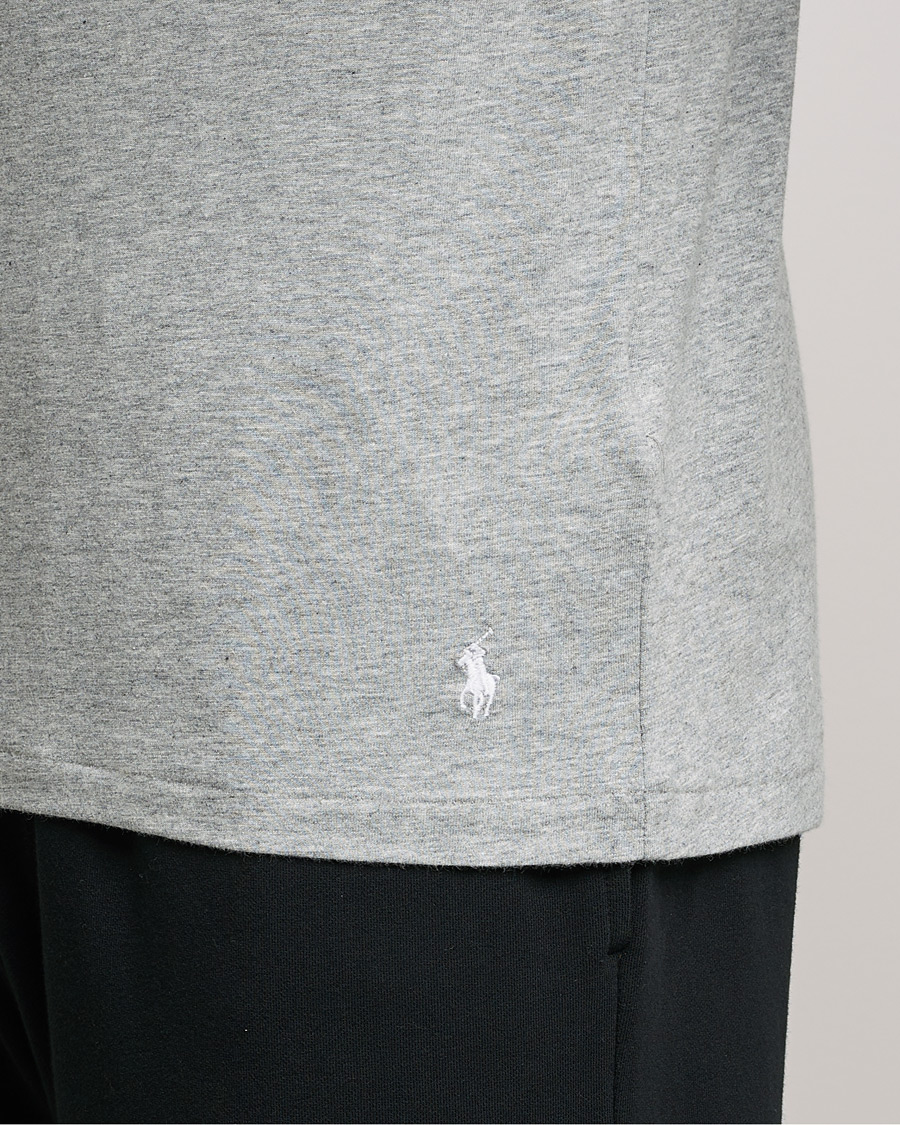 Herre | T-Shirts | Polo Ralph Lauren | 3-Pack Crew Neck T-Shirt Andover Heather