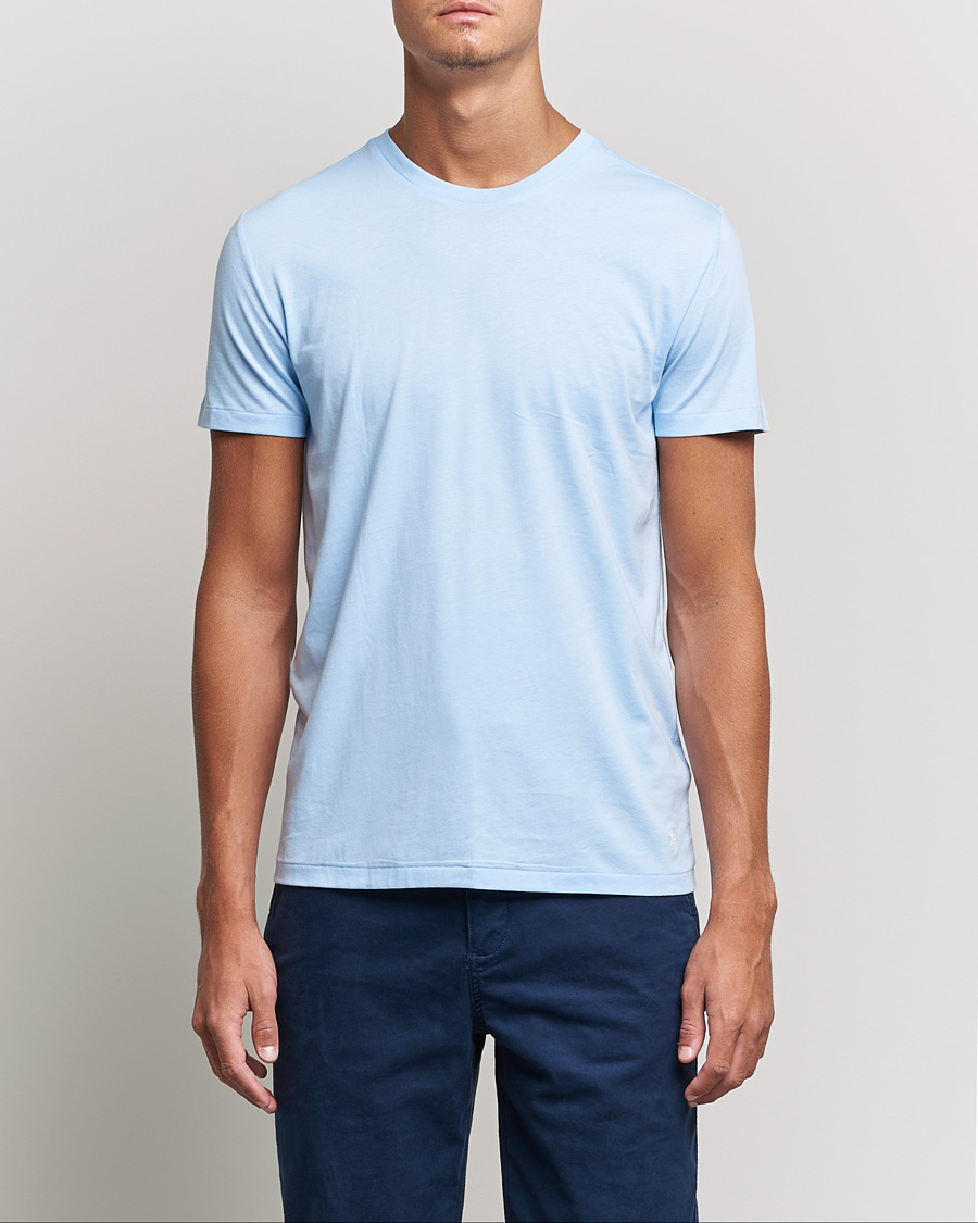 Herre | Kortærmede t-shirts | Polo Ralph Lauren | 3-Pack Crew Neck T-Shirt Navy/Light Navy/Elite Blue