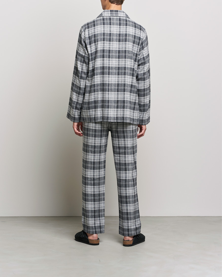 Herre | Pyjamas & Morgenkåber | Polo Ralph Lauren | Checked Flannel Pyjama Set Grey Heather